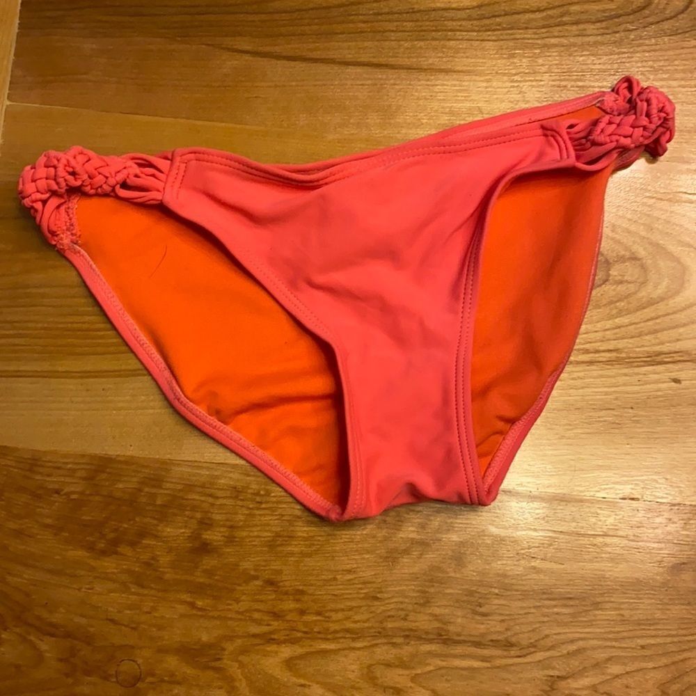 ‎2/$15 Gianni Bini bikini bottom orange pink